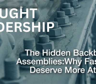 The Hidden Backbone of Assemblies: Why Fasteners Deserve More Attention