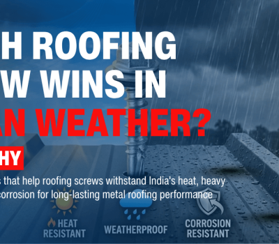 How to Choose the Right Screw for Metal Roofing in India?